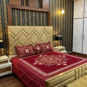 4 piece Velvet Bedsheet 7