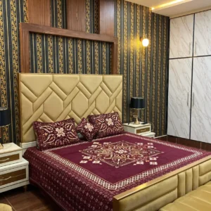 4 piece Velvet Bedsheet 4