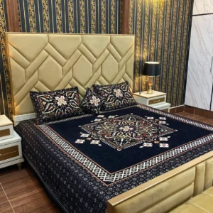 4 piece Velvet Bedsheet 6