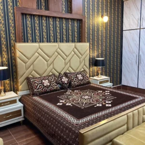 4 piece Velvet Bedsheet 7
