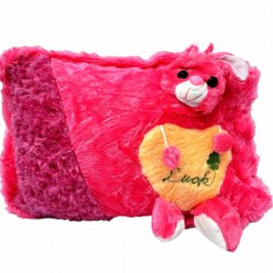 Teddy Bear Pillow Cushion Cover